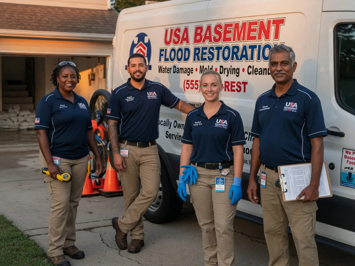 Basement Flood Cleanup company in Robins, IA